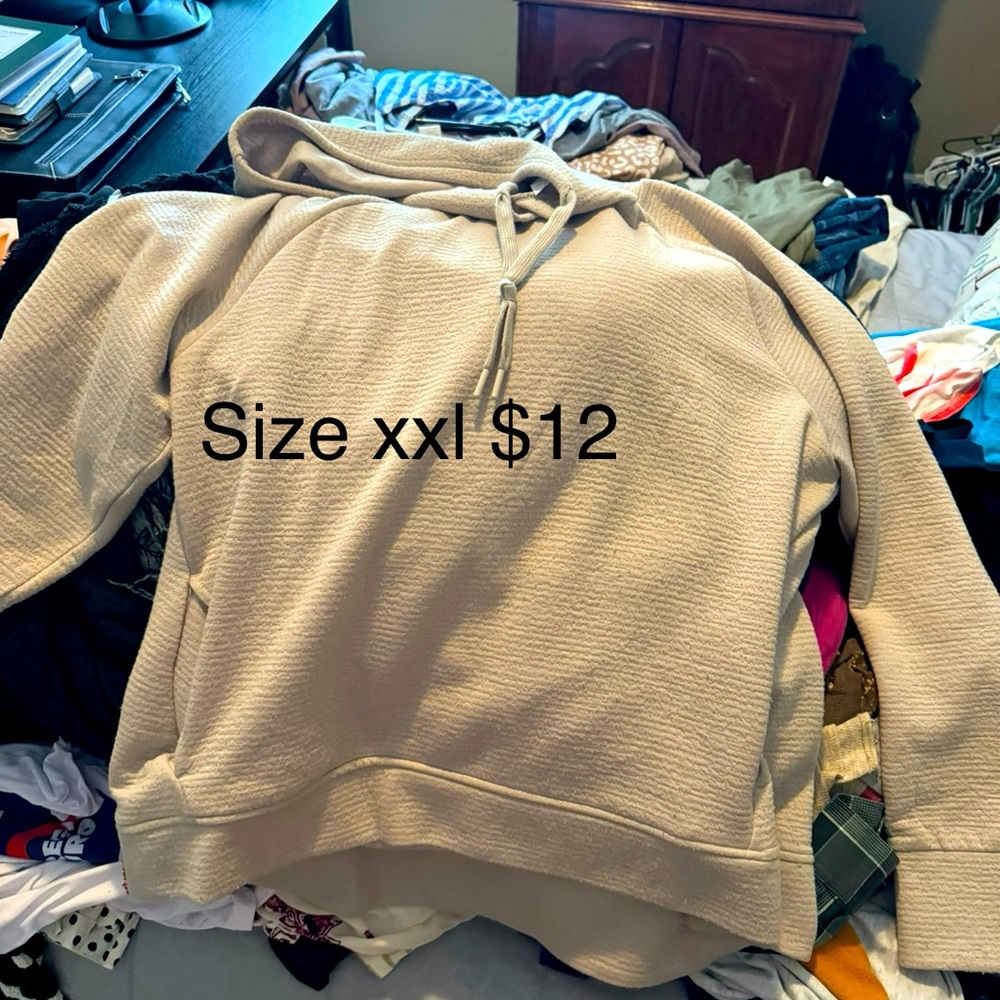Tan hoodie